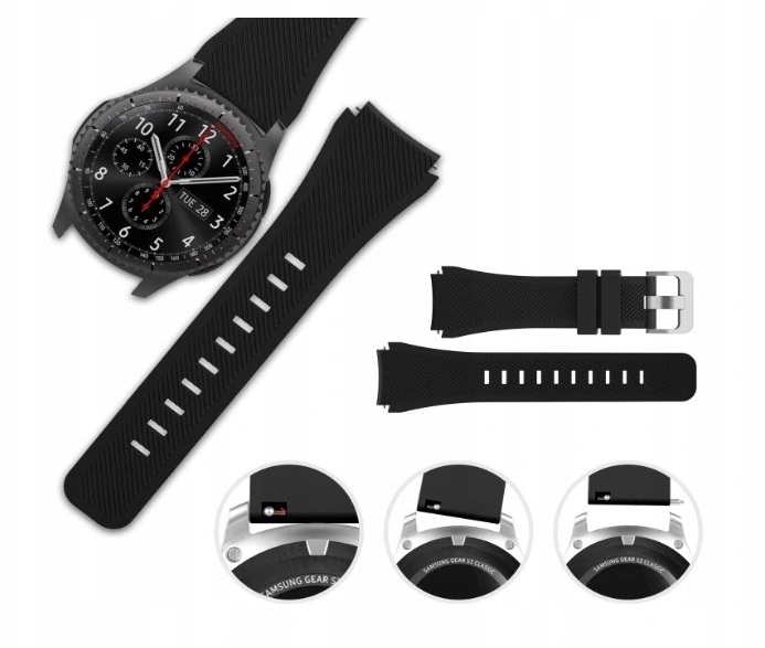 PASEK DO SAMSUNG GALAXY WATCH SM-R800 19 KOLORÓW Rodzaj pasek