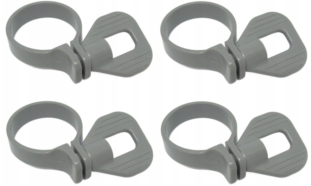 Zaciski obejmy do Rur Węży Pompy 4 sztuki Bestway Mocowanie Basen 32 mm