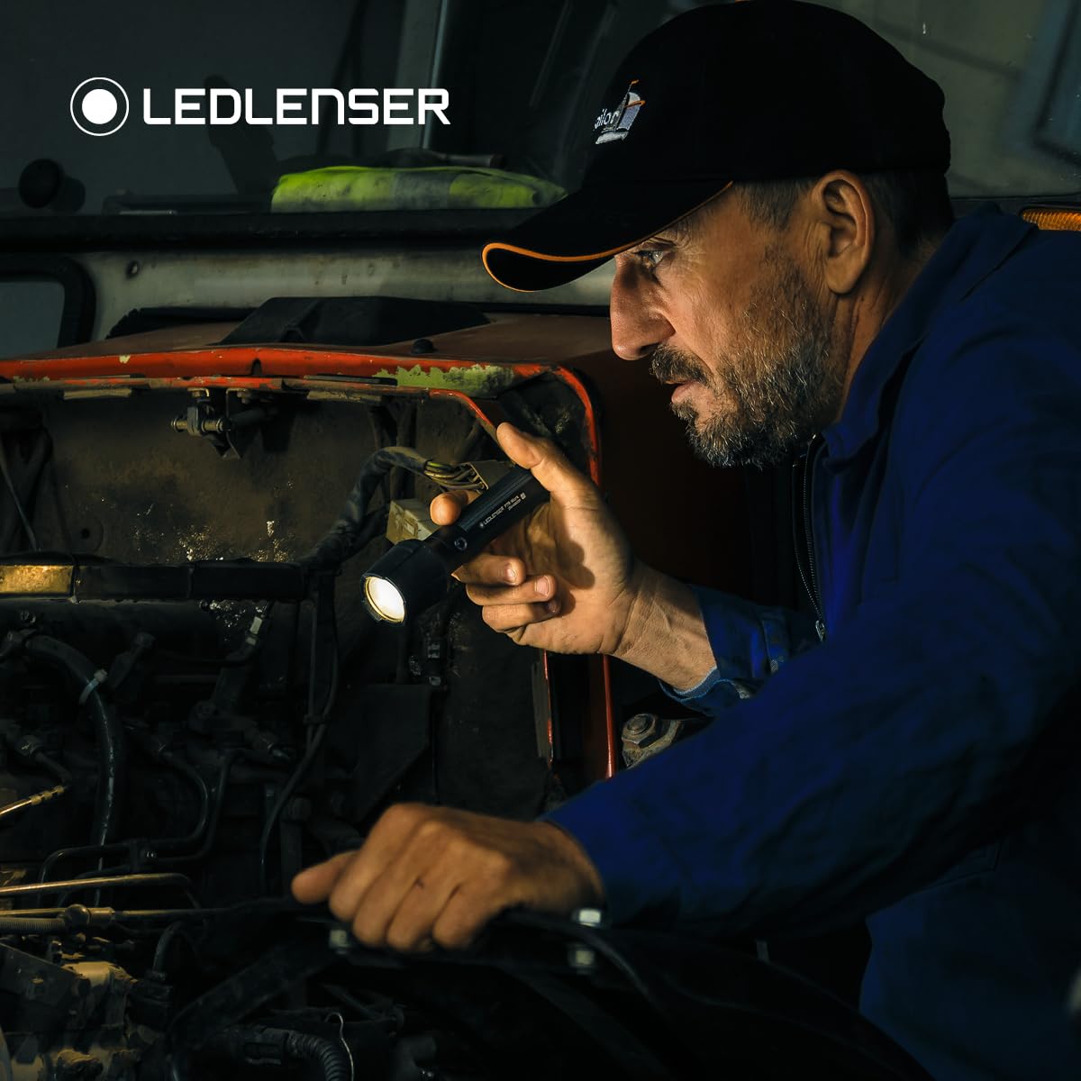LEDLENSER P7R Work Latarka LED 900 Lumen IP68 USB Magnetyczna — miniatura 8