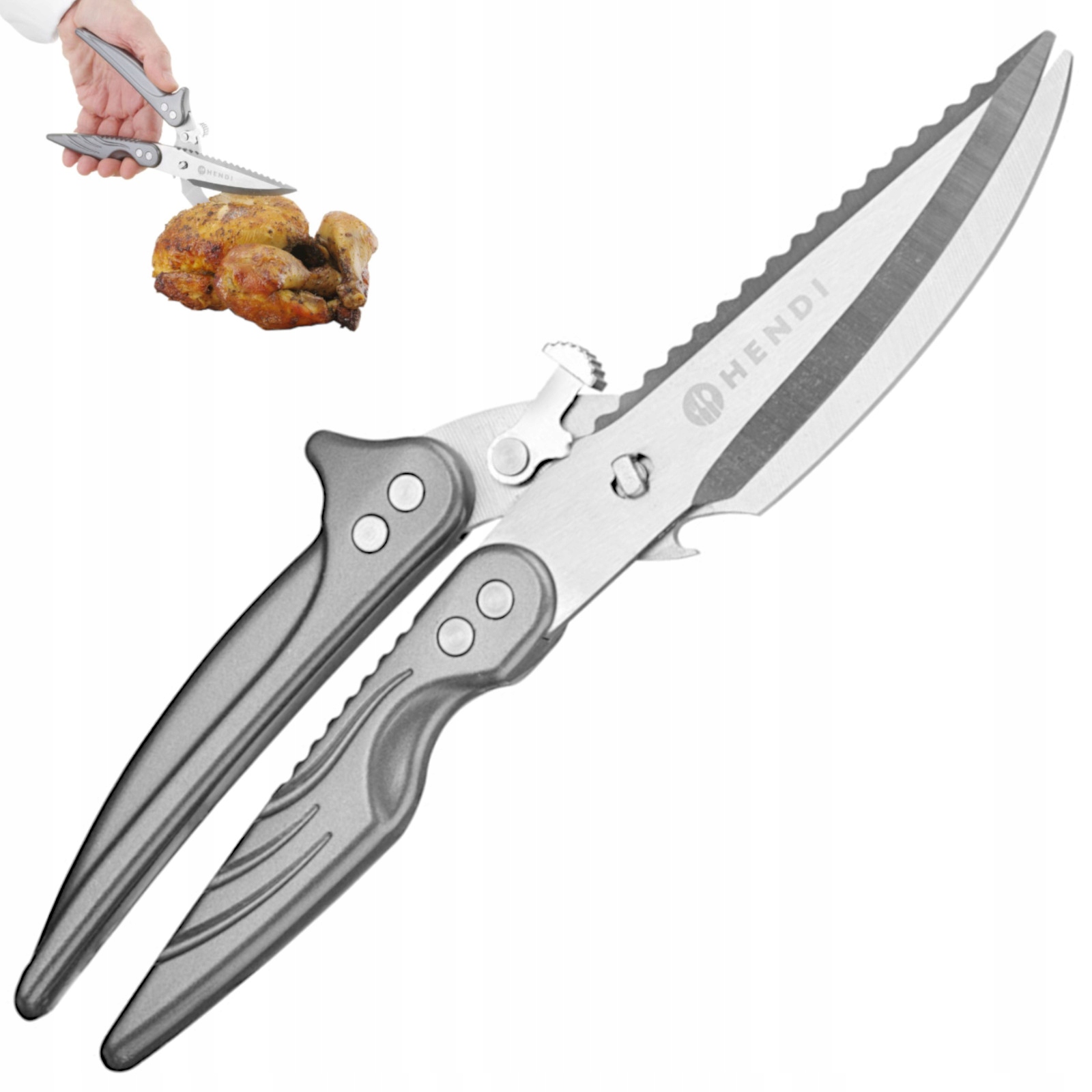 Nůžky Na Kuřecí Maso, Rozkládací, Profesionální, Ocelové