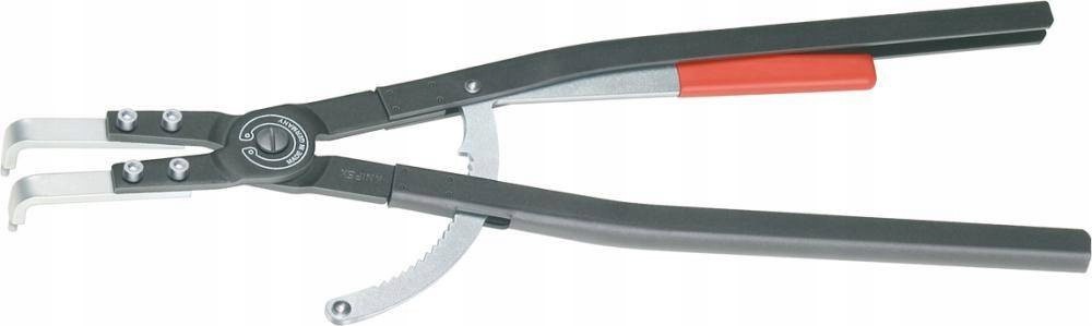 Kleště na prsteny, vnitřní, ohnuté,