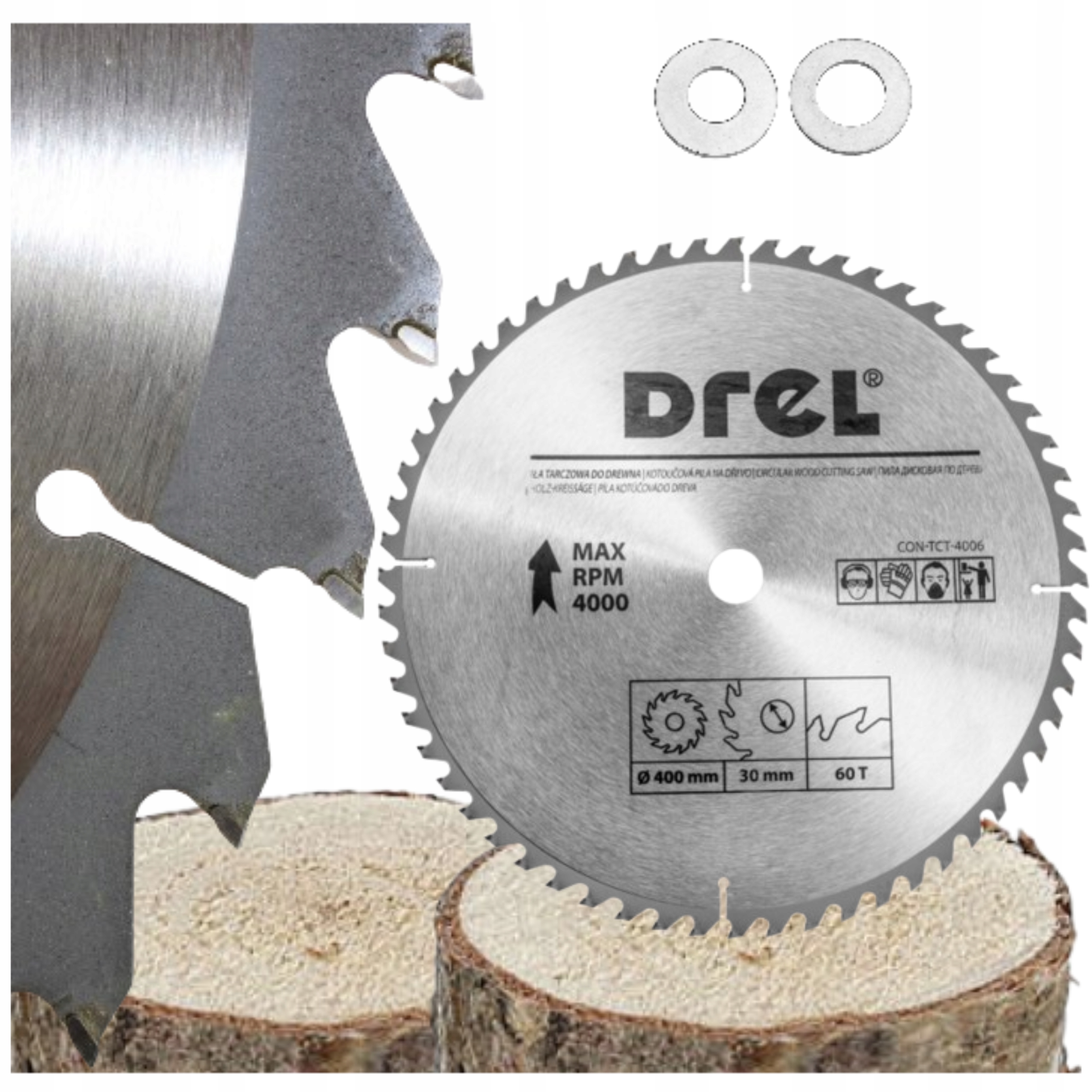 Kotoučová Pila Na Řezání Dřeva Widia 400x30.0 mm 60 Zubů