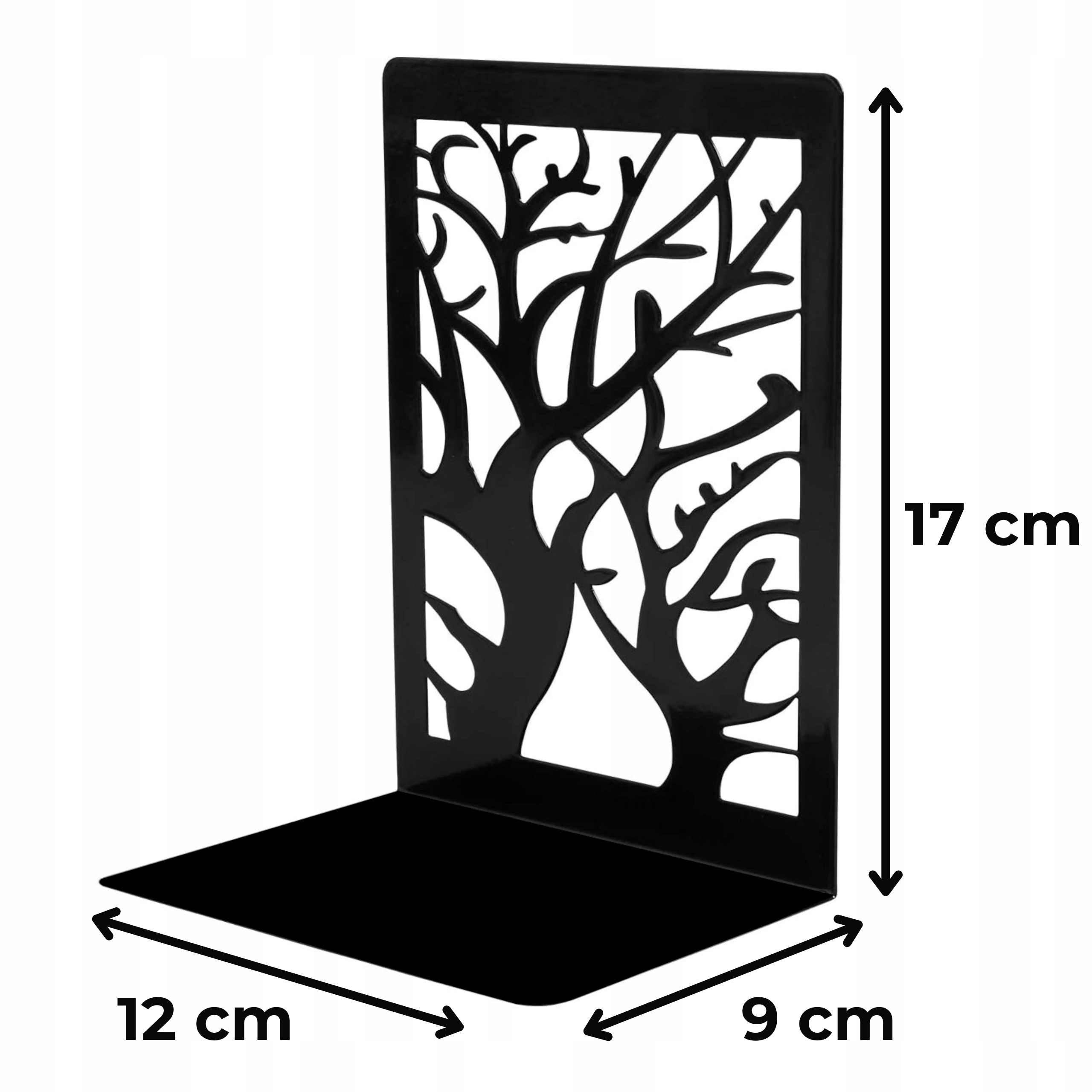 2 x PODPÓRKA DO KSIĄŻEK ANTYPOŚLIZGOWA METALOWA CZARNA PODPÓRKI STOJAK Stan opakowania oryginalne