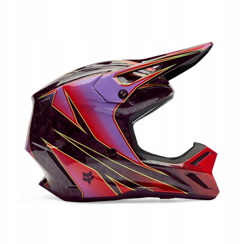 Prilba Fox V3 Rs Canvas Red M