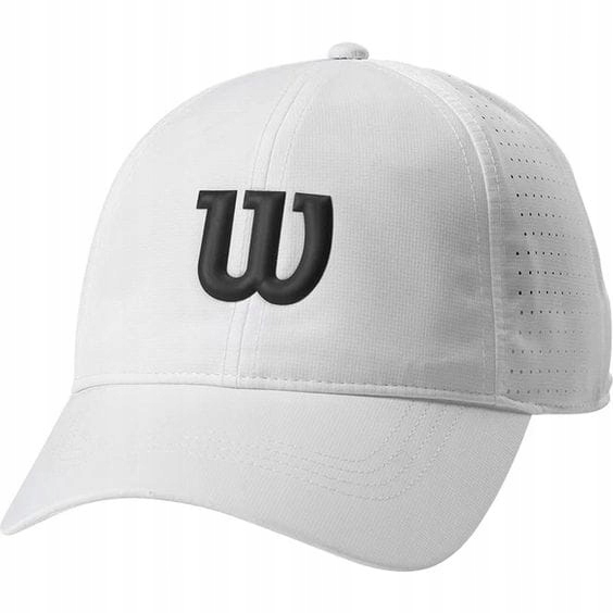 Czapka z daszkiem WILSON Ultra Light White