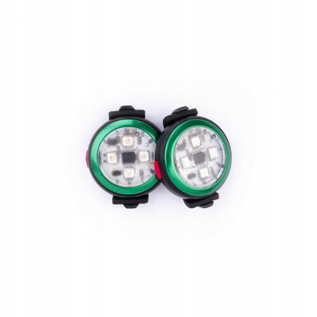 Curli Luumi Led bezpečnostní světýlko dobíjecí na obojek Green