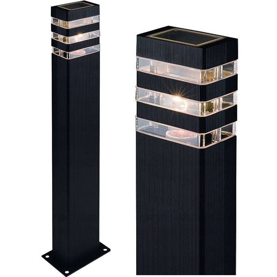 Stojací zahradní sloupková lampa E27 80 cm