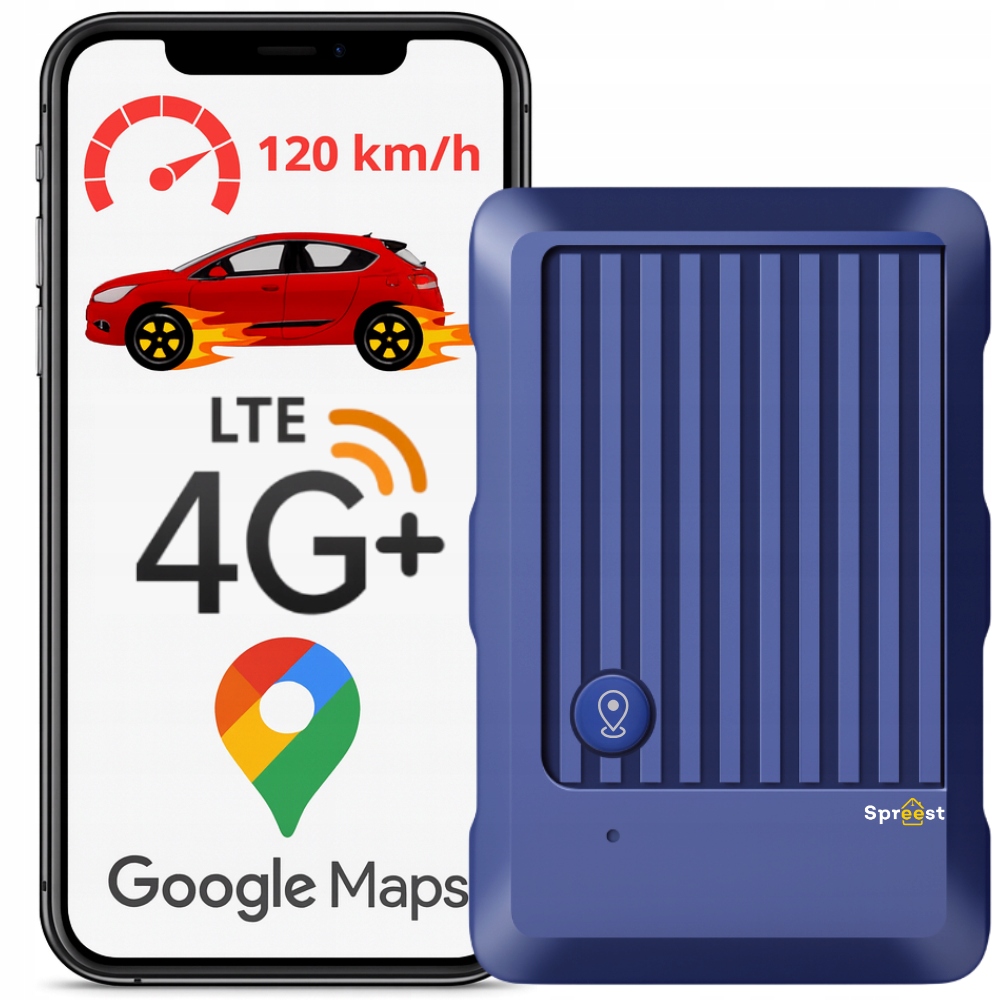 Lokalizátor Gps 4G Magnet Pre Vozidlá Bicyklov Automobilov Bez Predplatného