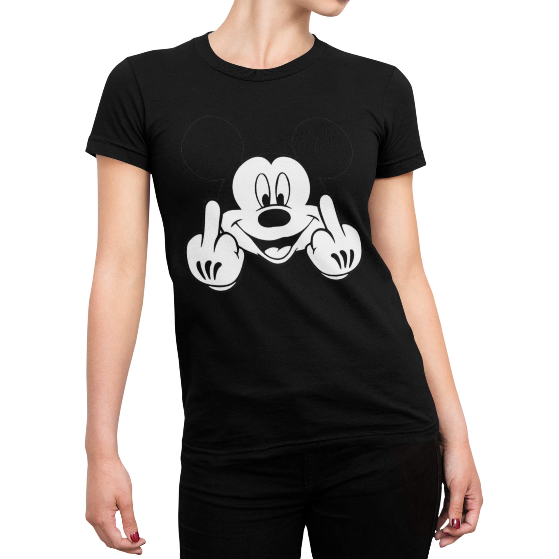 

Koszulka T-shirt Damska bajki- myszka miki -XXL