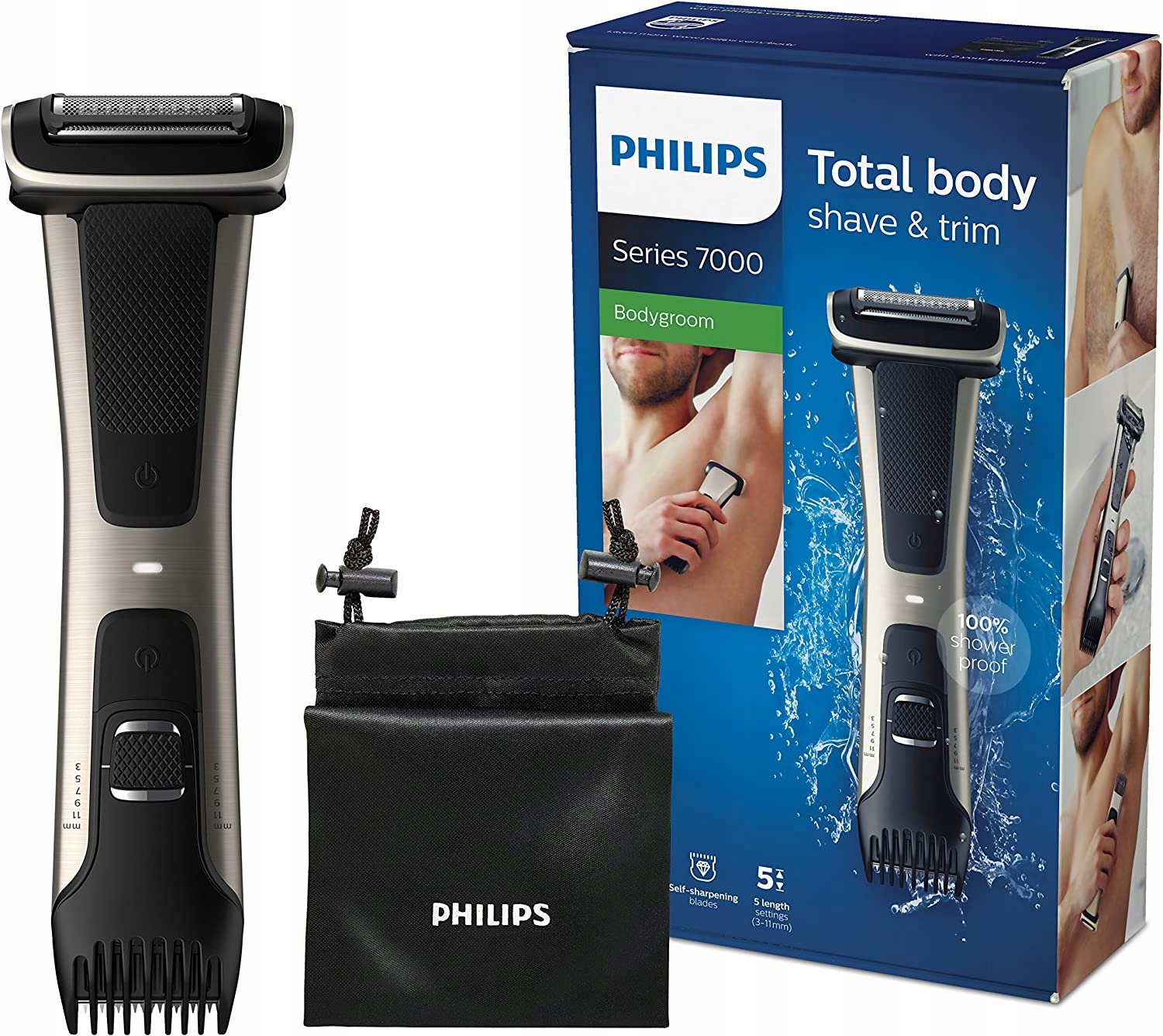Philips BG7025/15 Maszynka Trymer Golarka Do Ciała