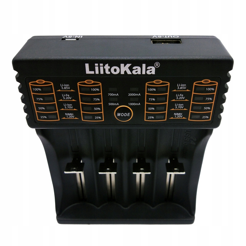 Liitokala Lii-402 - ładowarka akumulatorów 18650 Marka LiitoKala
