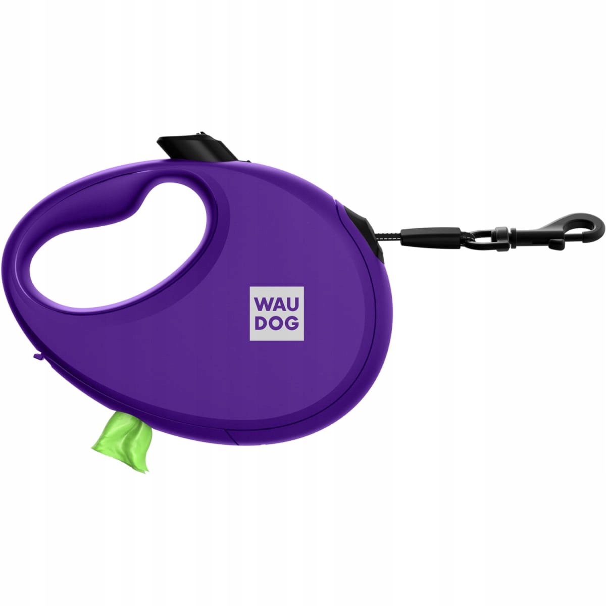 Levně Vodítko automatické Waudog R-leash zásobníkem na sáčky fialová L