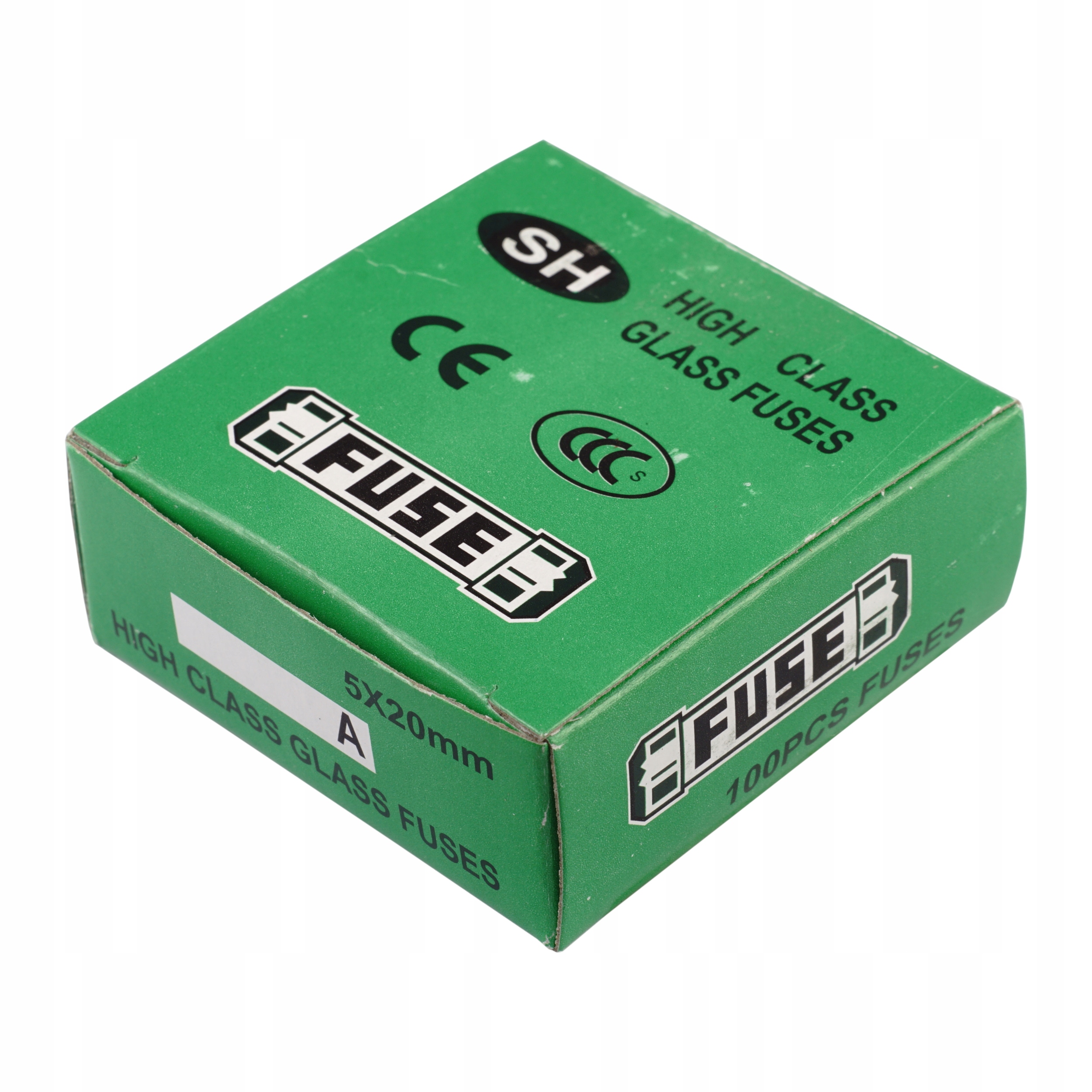 Bezpiecznik szklany WTA 5x20mm 8A - [100szt]