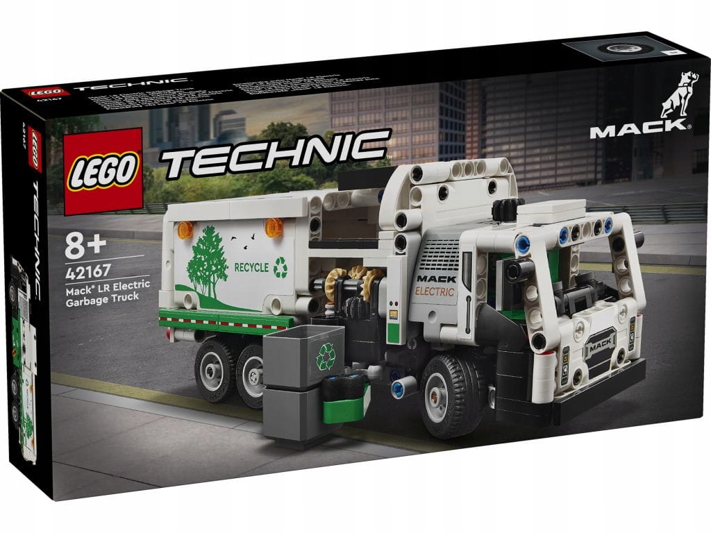 Lego 42167 Technic Popelářský vůz Mack Lr Electric