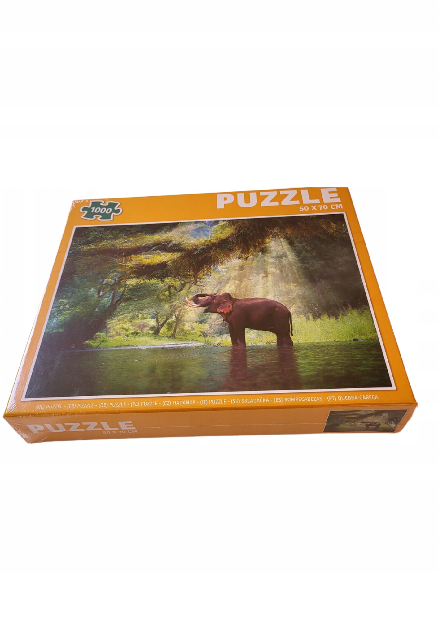 Puzzle Słoń 1000 elementów EAN (GTIN) 8005125809301