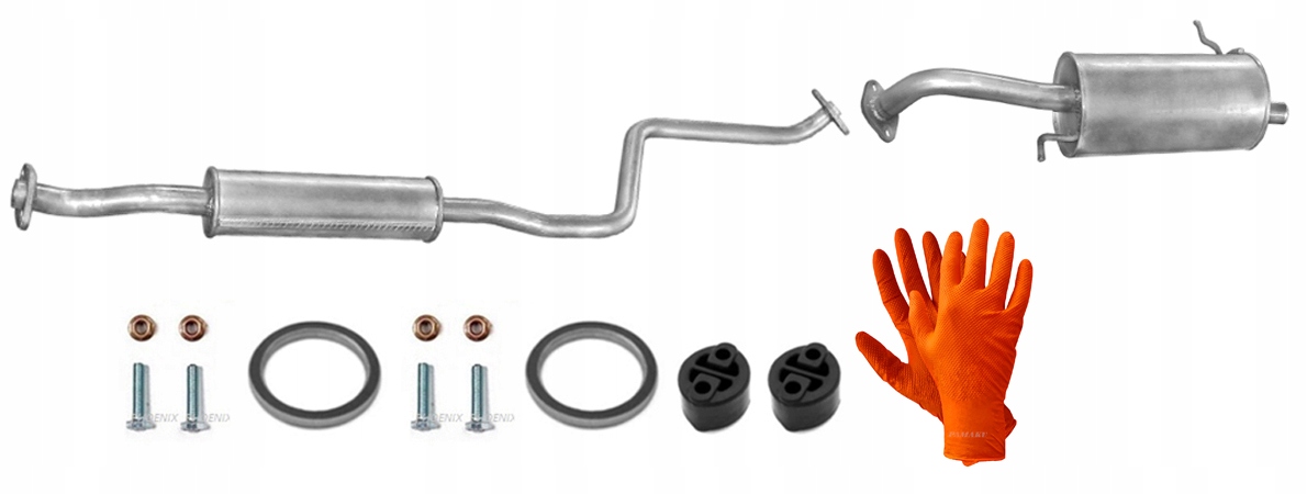 Mazda 323 F 1.5i 16V 65kW (1998-2003) Hatchback Tlumič Koncový