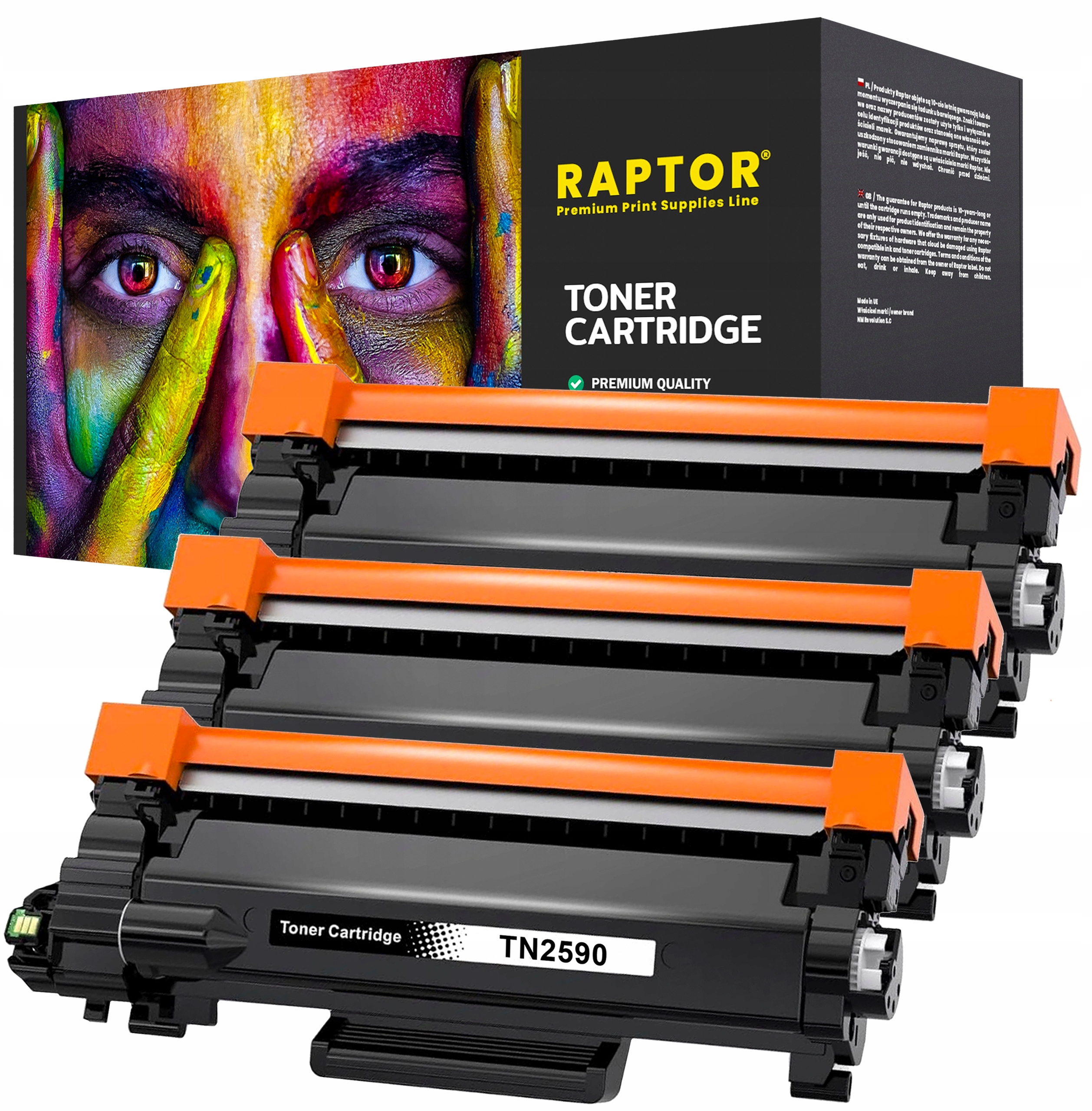 TN2590 XL Toner Do Brother DCP-L2600D L2622DW HL-L2402D L2442DW MFC-L2862DW
