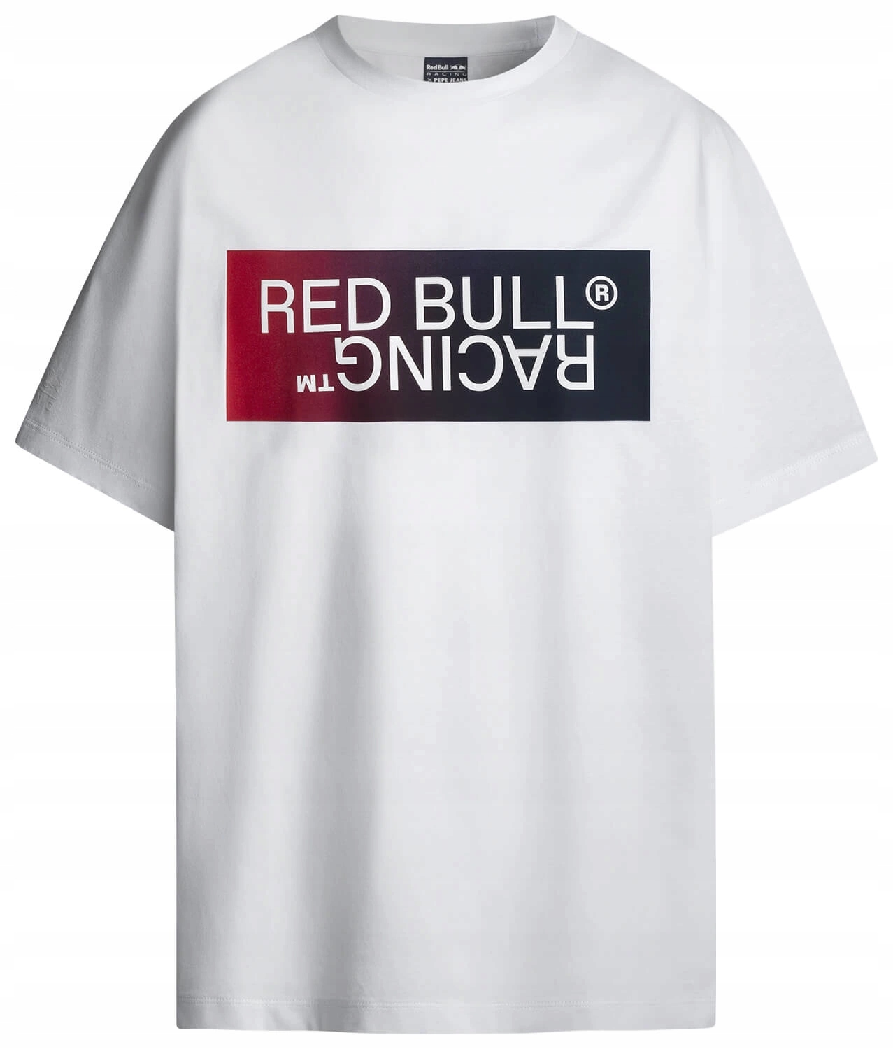 Tričko Red Bull Racing Ombre Logo 2025 White, velikost M