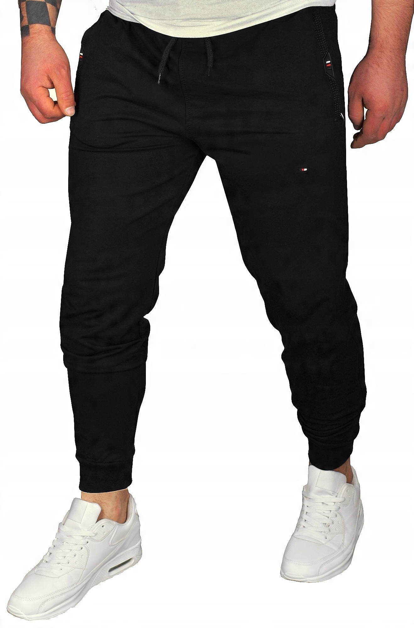 

Spodnie Dresowe Męskie Joggery Dresy Tommy Jakość