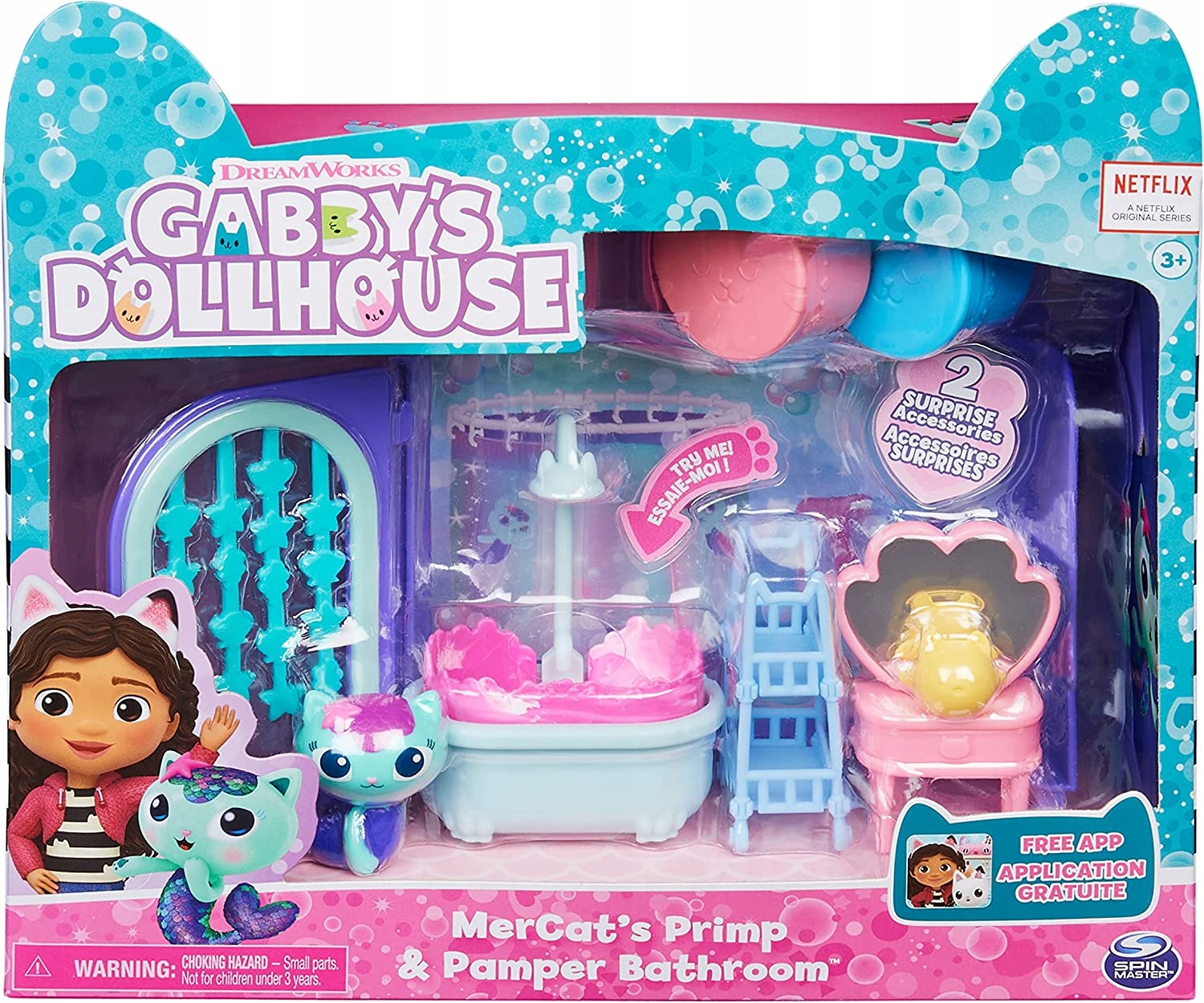 

Gabby's Dollhouse Gabi Koci Domek Dom Łazienka