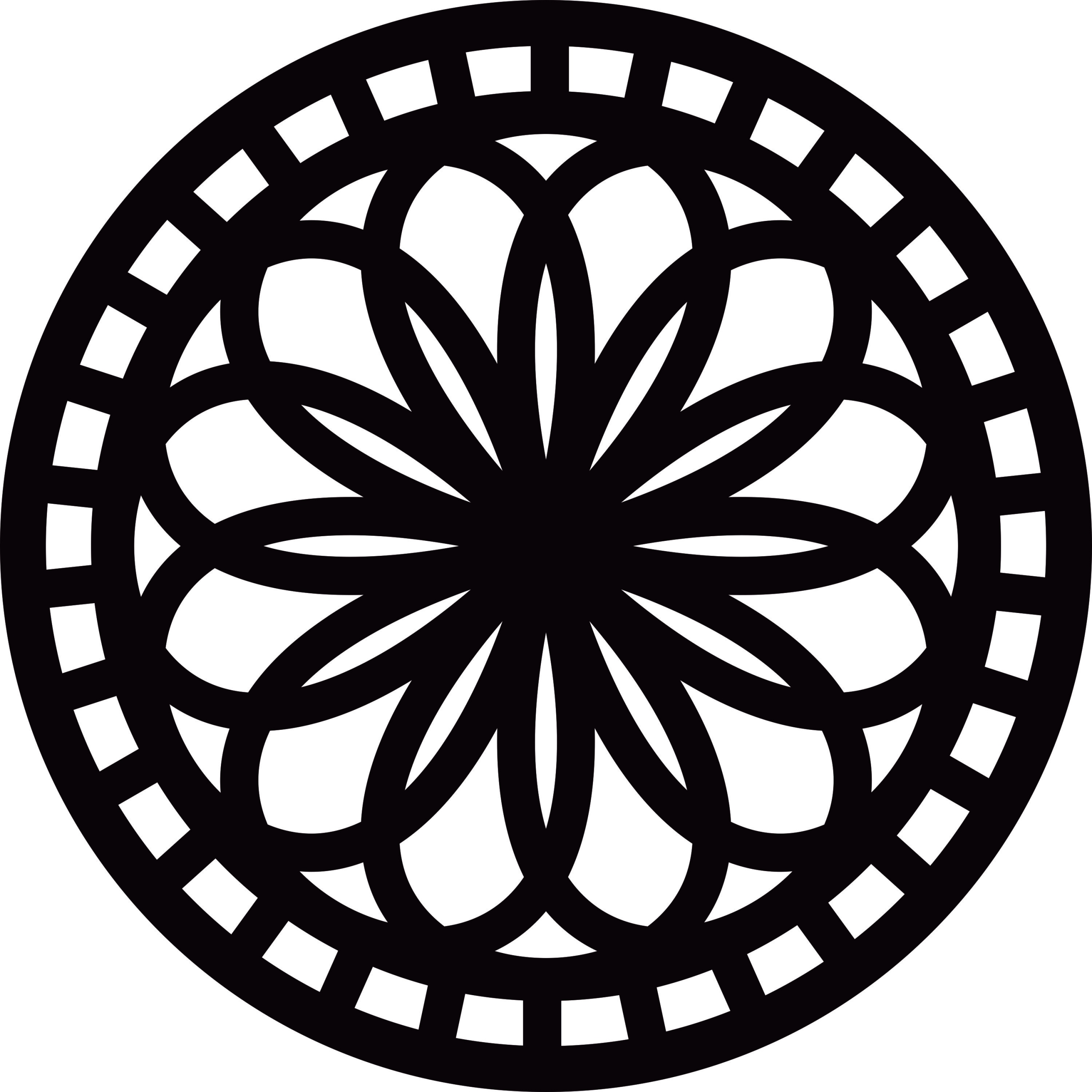 

Naklejka ścienna Geometryczna Panel nr 408 - 90cm