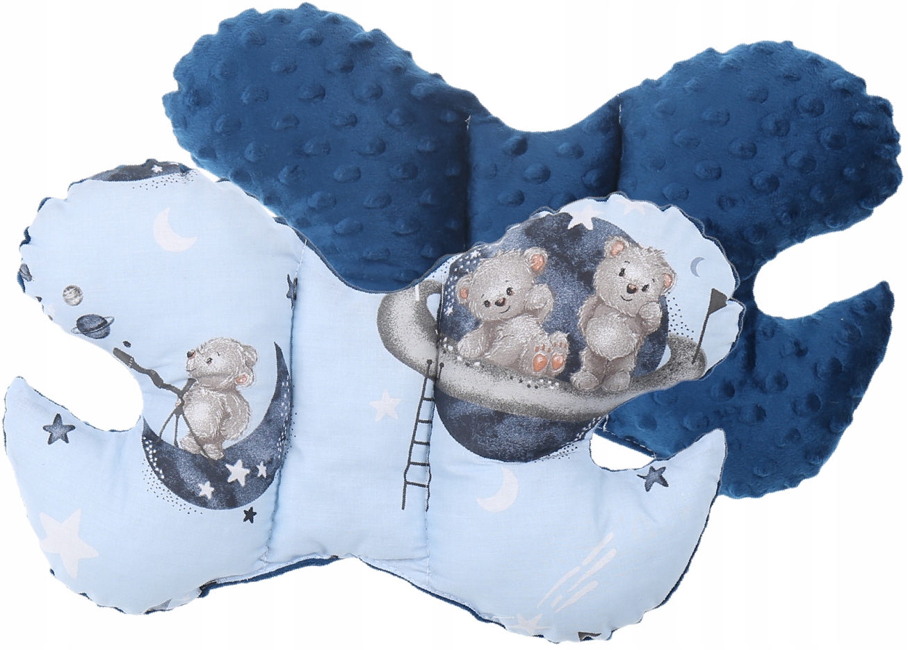 PODUSZKA MOTYLEK DO WÓZKA PODRÓŻNA ANTYWSTRZĄSOWA MINKY BABYMAM