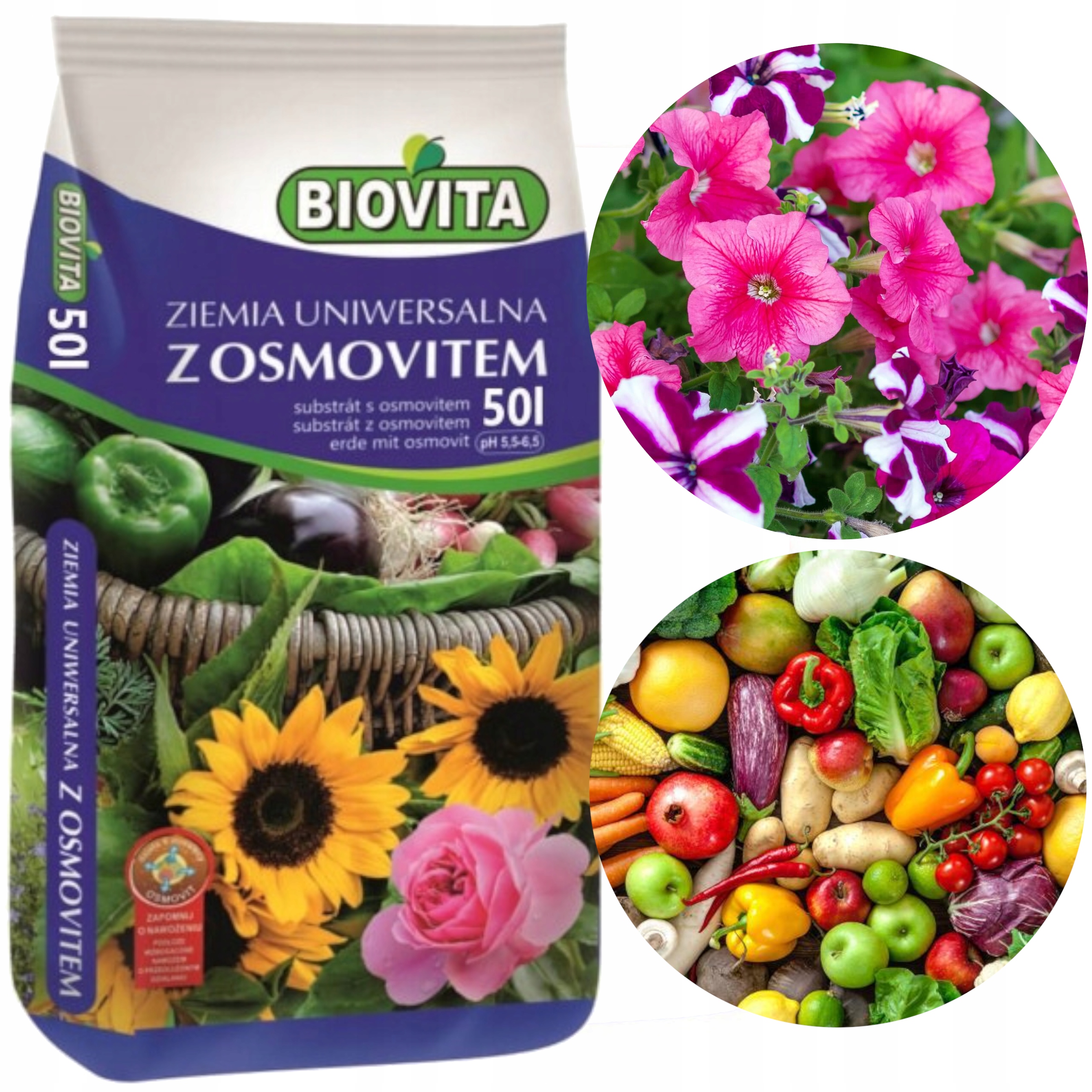 

Ziemia Uniwersalna Z Osmovitem 50L Biovita