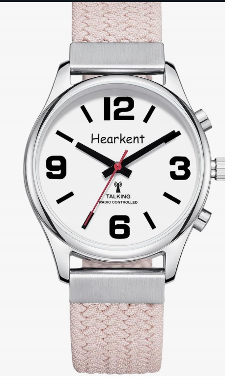 Dámské hodinky Hearkent s funkcí mluvení a velkými číslicemi