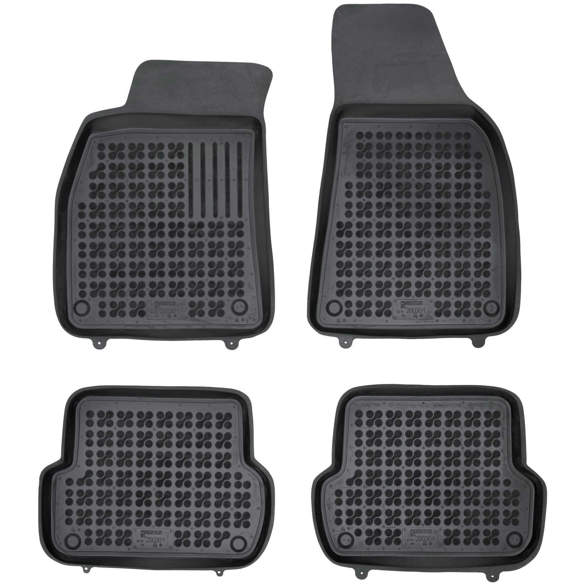 Černé koberce pro Audi A4 II B6 2000-2004
