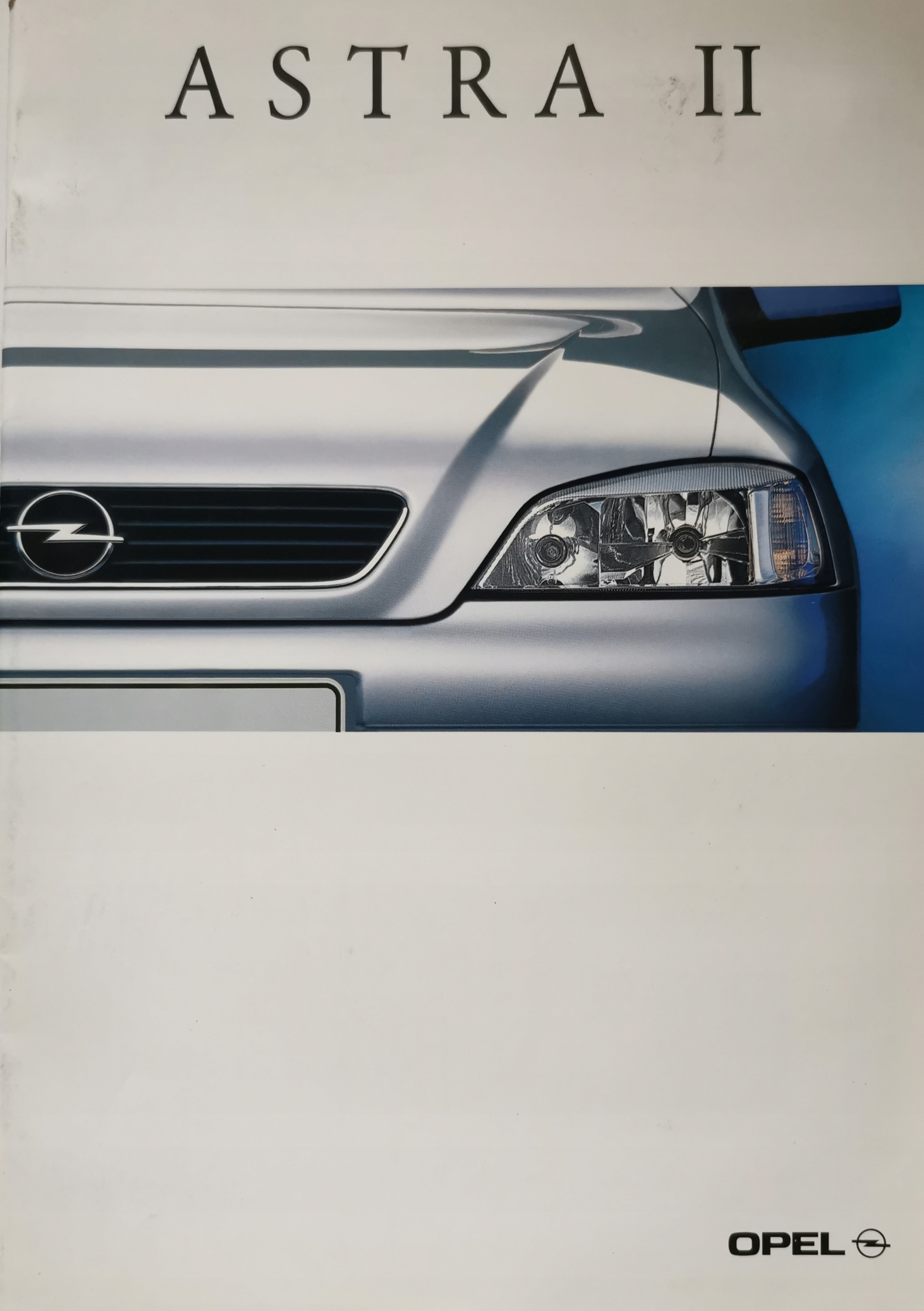 Opel Astra II Prospekt wielostronicowy