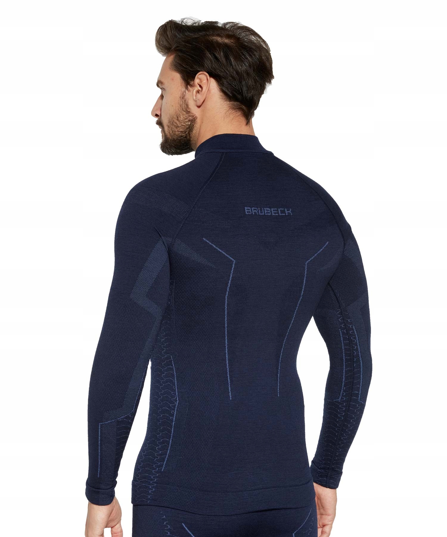 TERMICZNA KOSZULKA MOTOCYKLOWA BRUBECK MERINO -S Model Męska koszulka termoaktywna Extreme Merino Wool