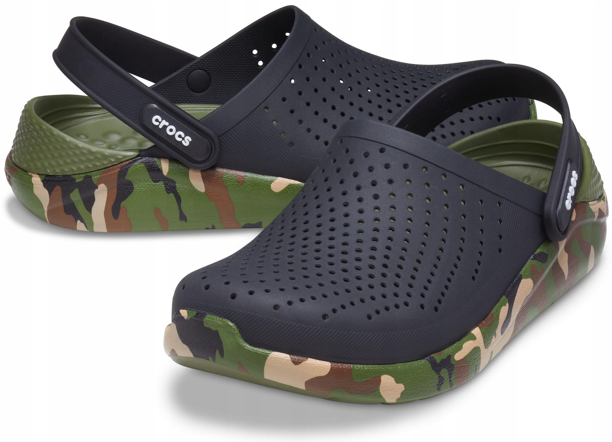 

Lekkie Piankowe Klapki Crocs LiteRide Damskie 37,5