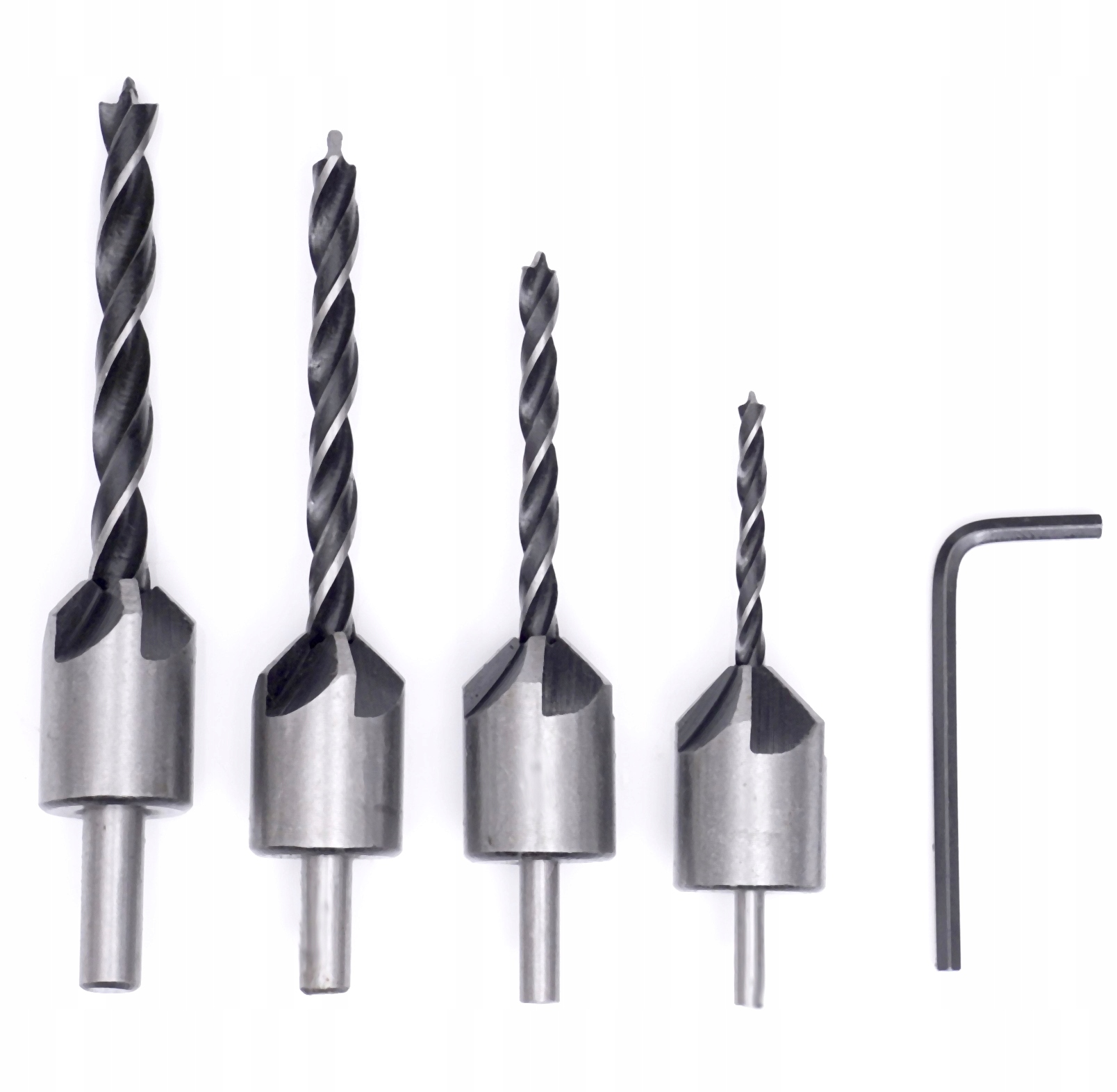 WIERTŁA DO DREWNA Z POGŁĘBIACZEM REGULOWANE 3-6 MM Zastosowanie inne do drewna do plastiku MDF