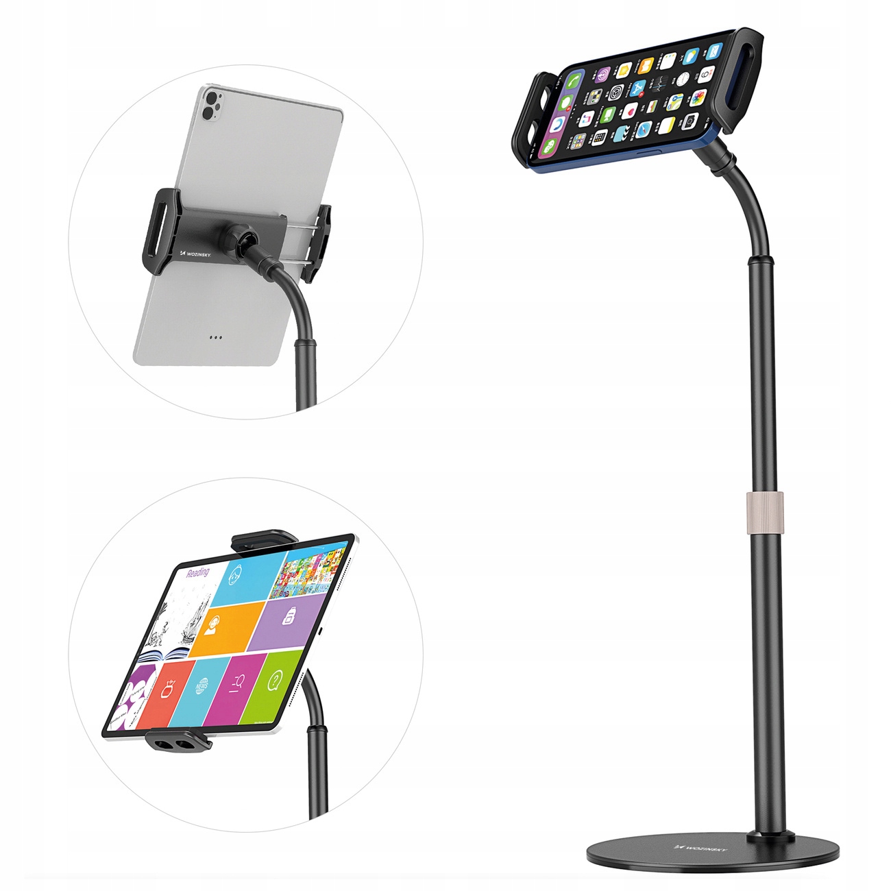Wozinsky Stand Na Telefon I Tablet Do Biurka Ułatwia Codzienne Użytkowanie
