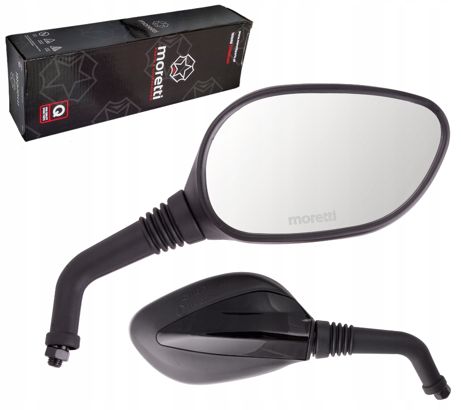 

Lusterka M10 do skutera Barton B-Max z homologacją