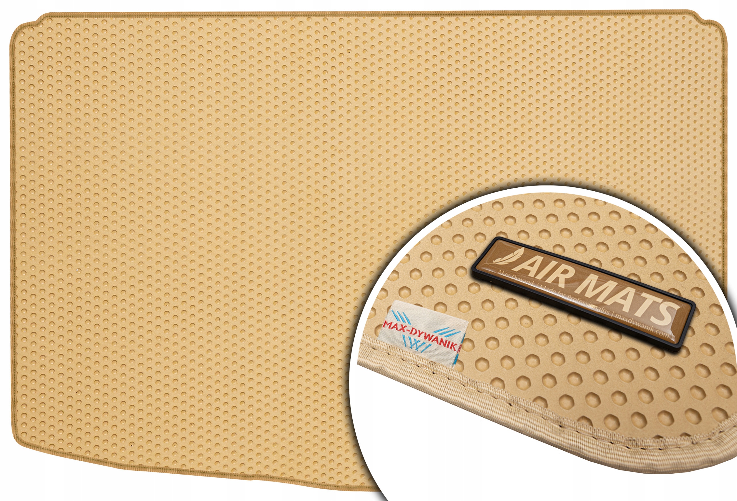 Kia Soul III Soul Ev II 2019- Béžová rohož do kufru Eva Air Mats