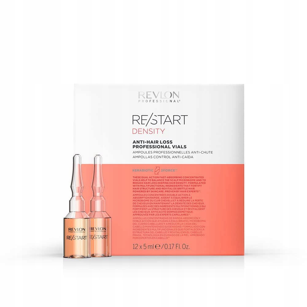 Revlon Professional Ampulky Proti Vypadání Vlasů Restart Density (proti Vlasům
