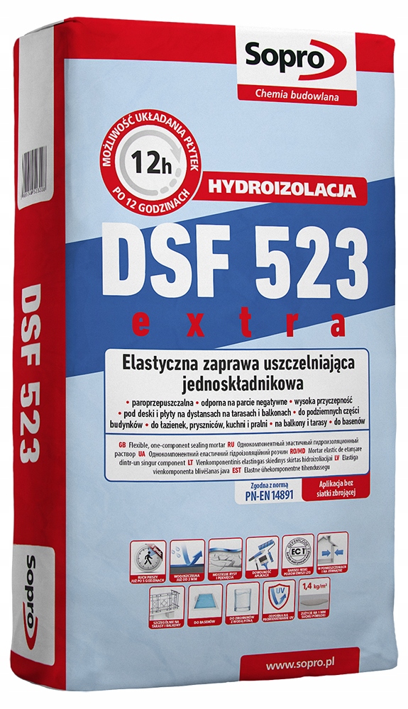 

Sopro Dsf 523 20 Kg Hydrolizolacja