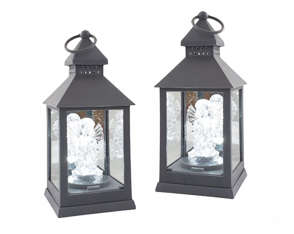 ZNICZ LATARENKA ANIOŁEK LED NA BATERIE LAMPION