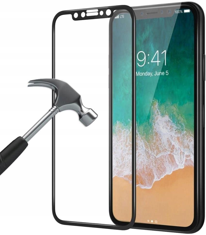 

Szkło Auckly iPhone X/Xs/11 Pro 3D Full glue 2 szt