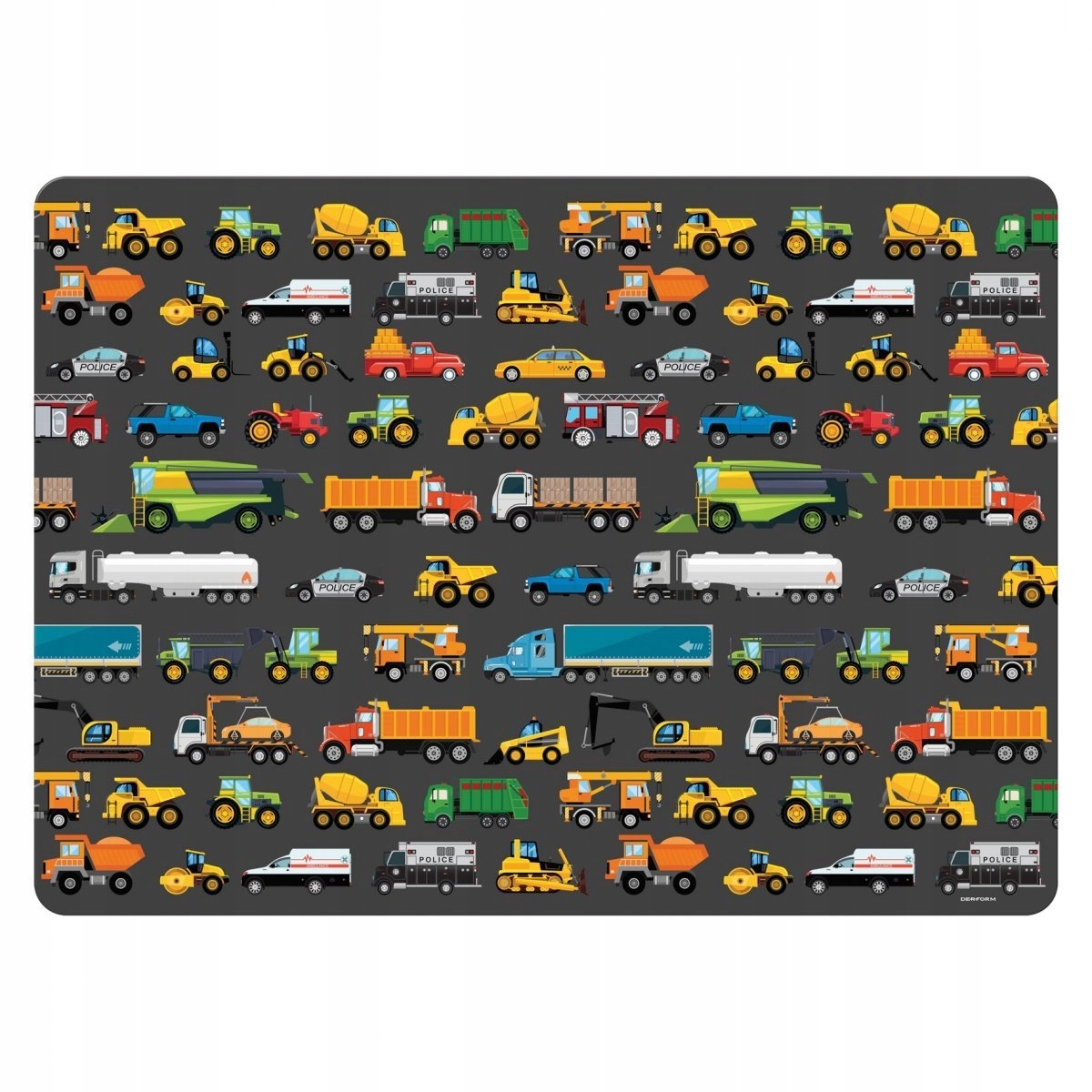 

Podkładka Laminowana BackUP Pojazdy (plapo)