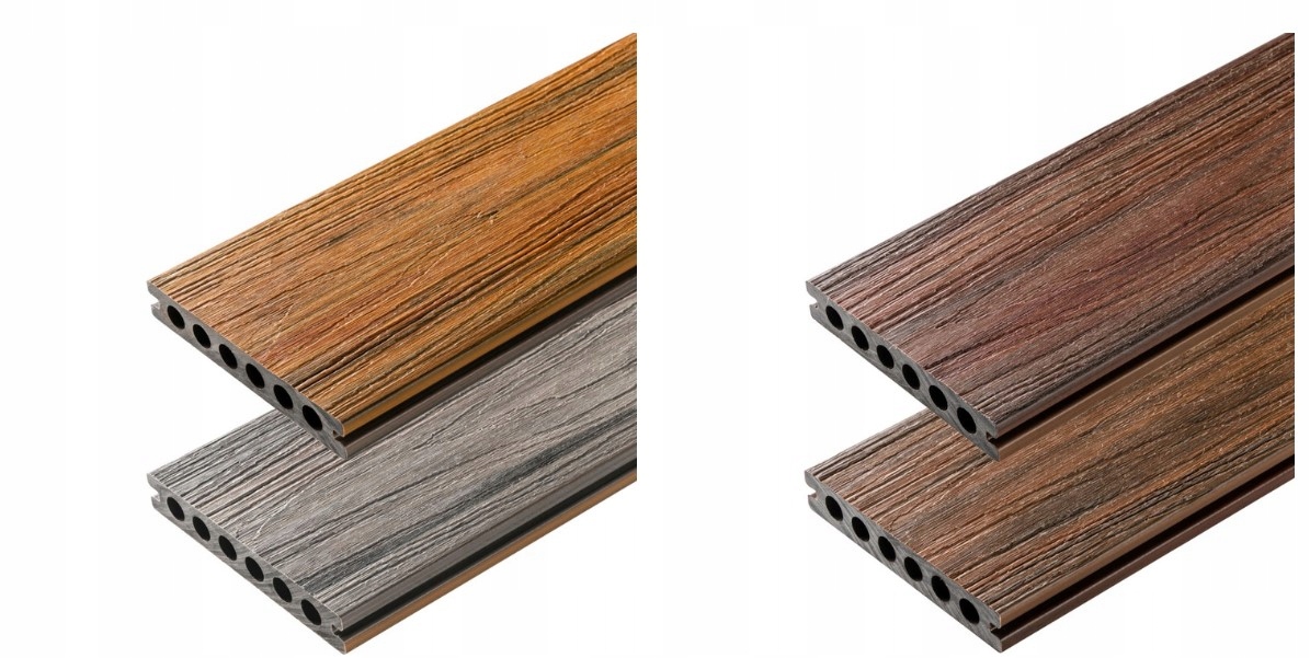 DESKA TARASOWA KOMPOZYTOWA - komplet próbek Materiał kompozyt