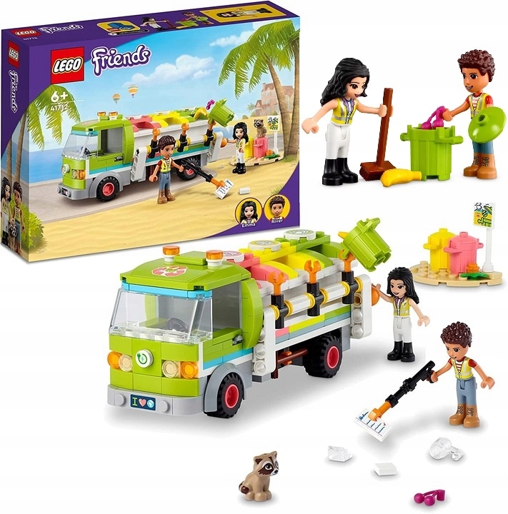 

Lego Friends 6+ Auto Ciężarówka Recyklingowa 41712