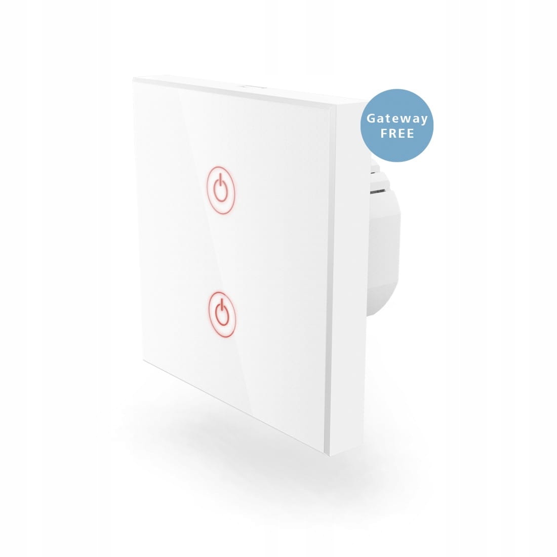 Smart Home Hama dvojitý vypínač světla WiFi aplikace