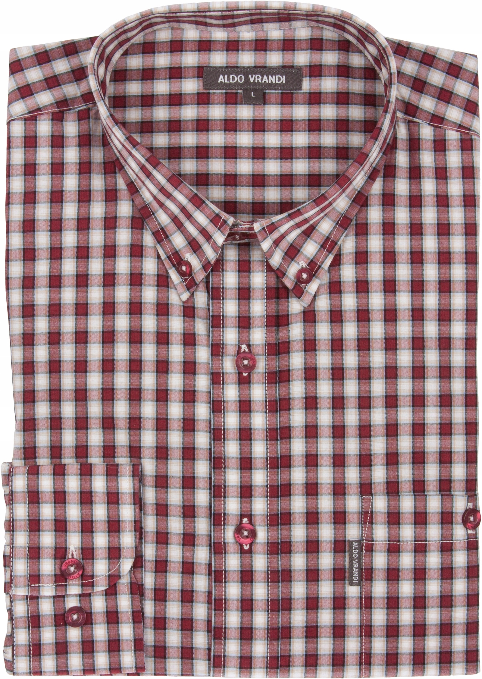 

koszula Aldo Vrandi 100%baw XL/44 obw.kl.122