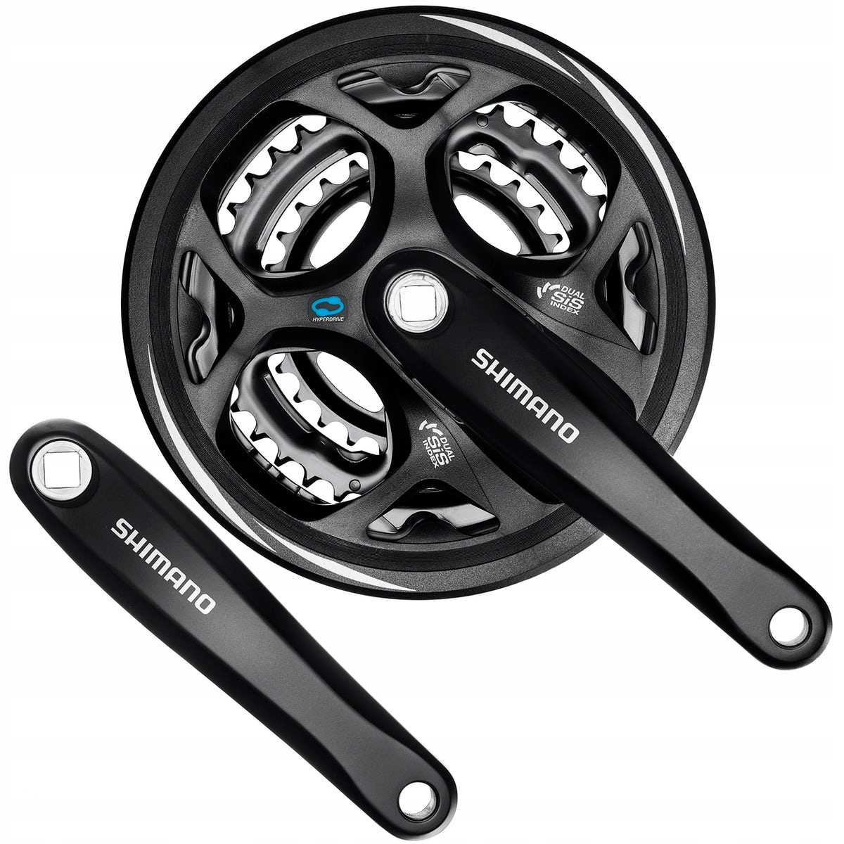 Korby Shimano FC-M311 42/32/22 6/7/8rz 175 mm