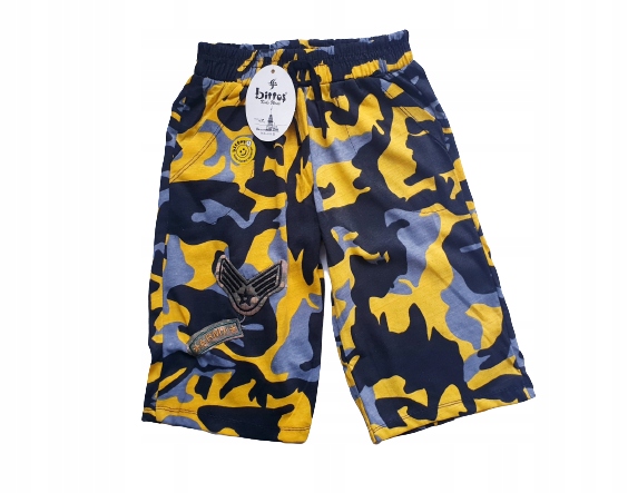 

Bittos Wear bawełniane spodenki chłopięce moro 122