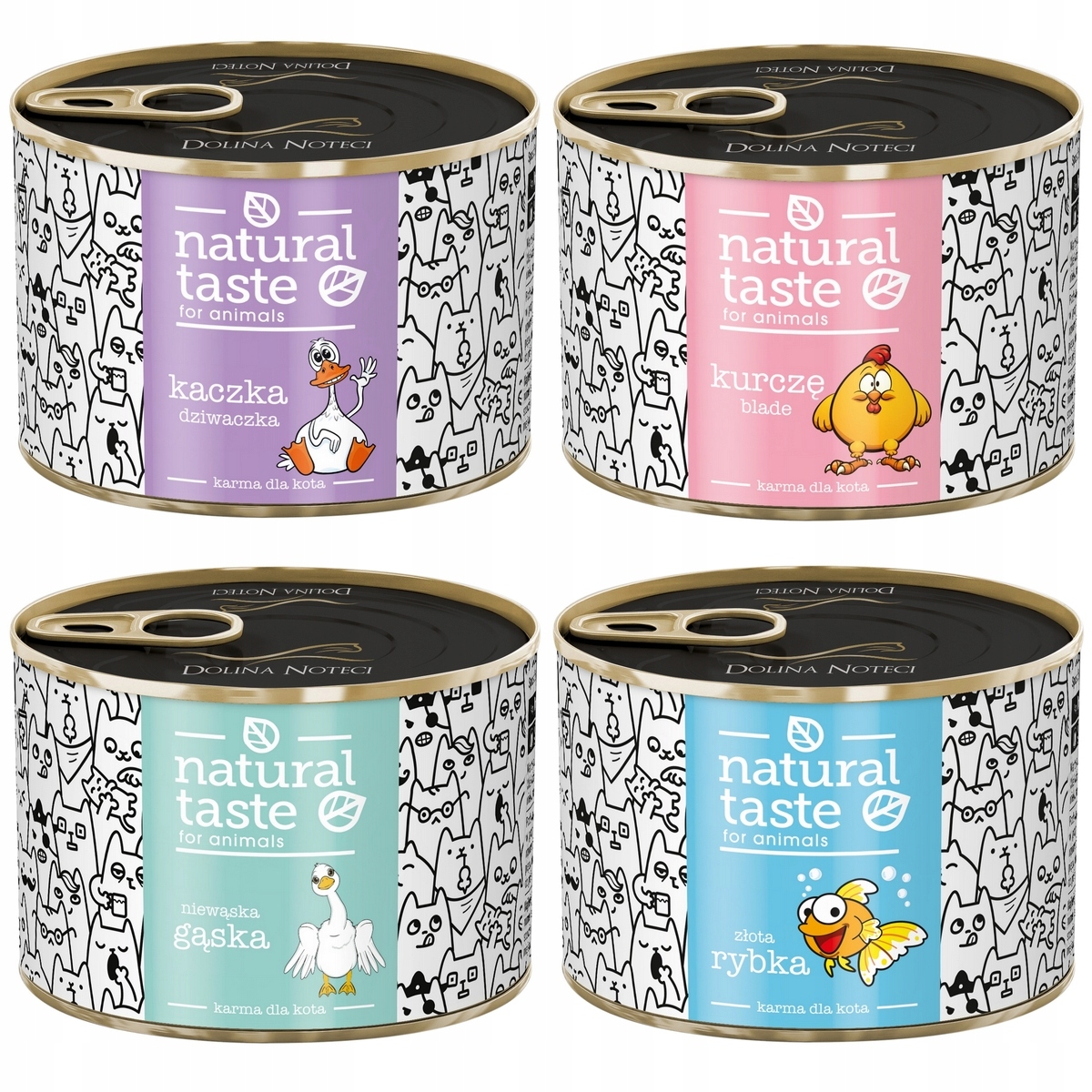 Dolina Noteci Natural Taste MIX Chutí 12 X 185 G