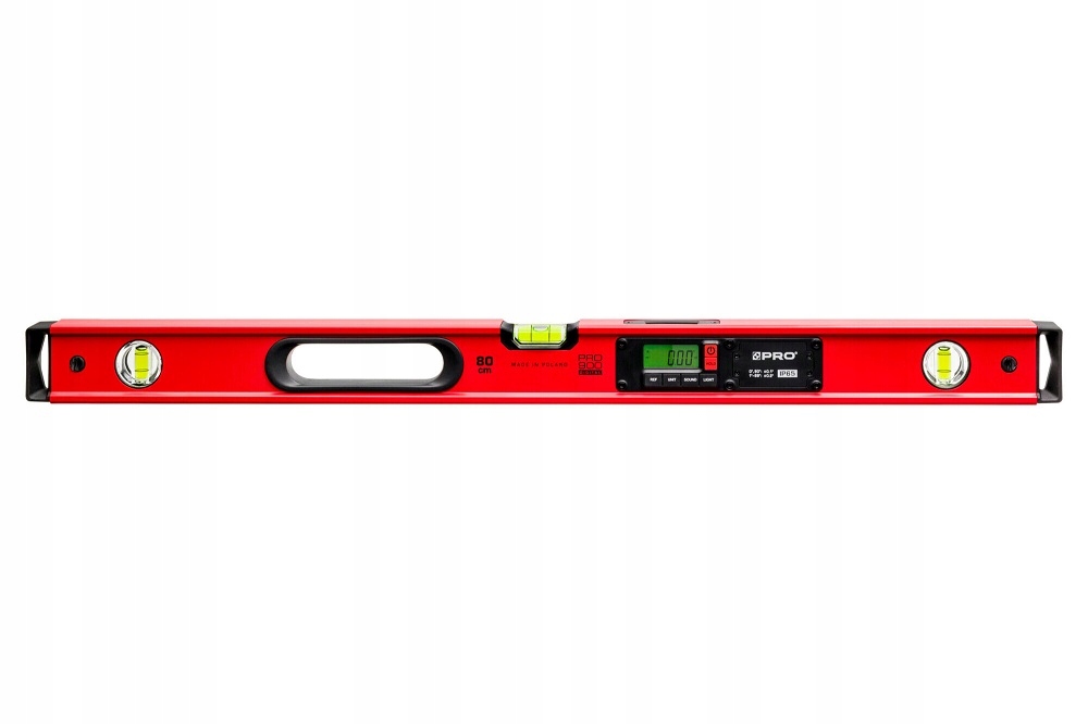 

Pro 900 Digital Poziomica Elektr. Czerwona 80CM