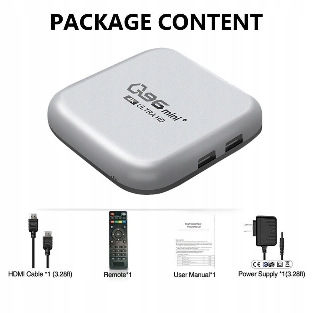 Hot sales H.265 Media Player Smart TV Box Android 10.1 WIFI Marka inna